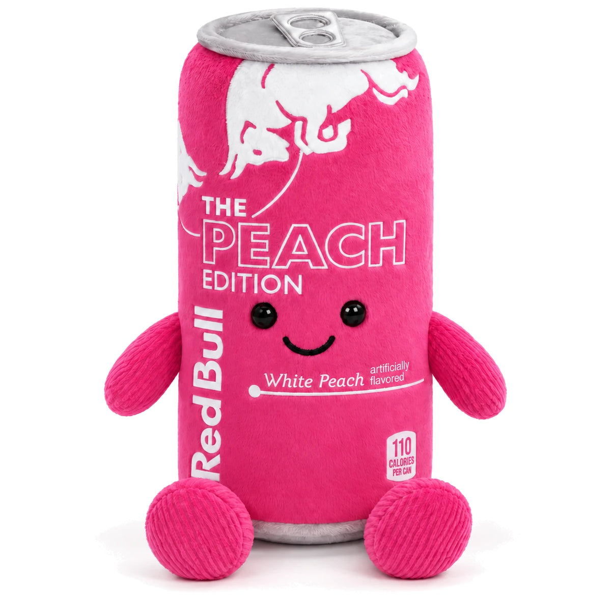 Energy Drink Plush Peach side view